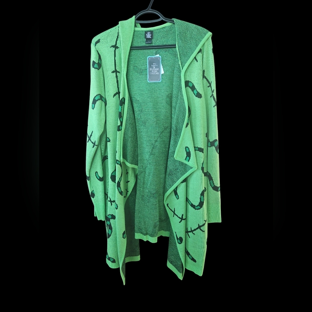 The Nightmare Before Christmas Oogie Boogie Drape Cardigan 1X